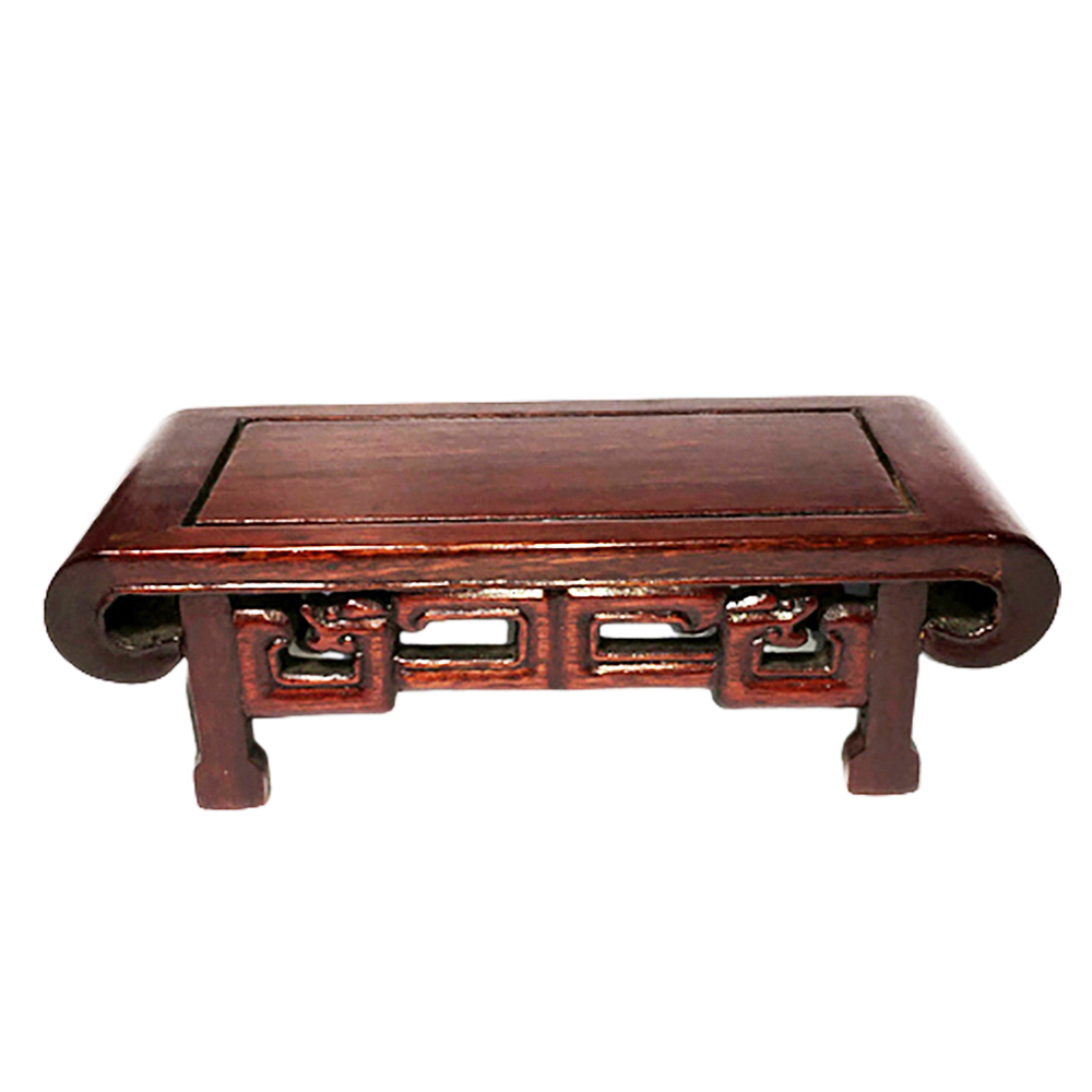紅木卷几古董藝品座18.7*8.3*5.5公分【十方】144172