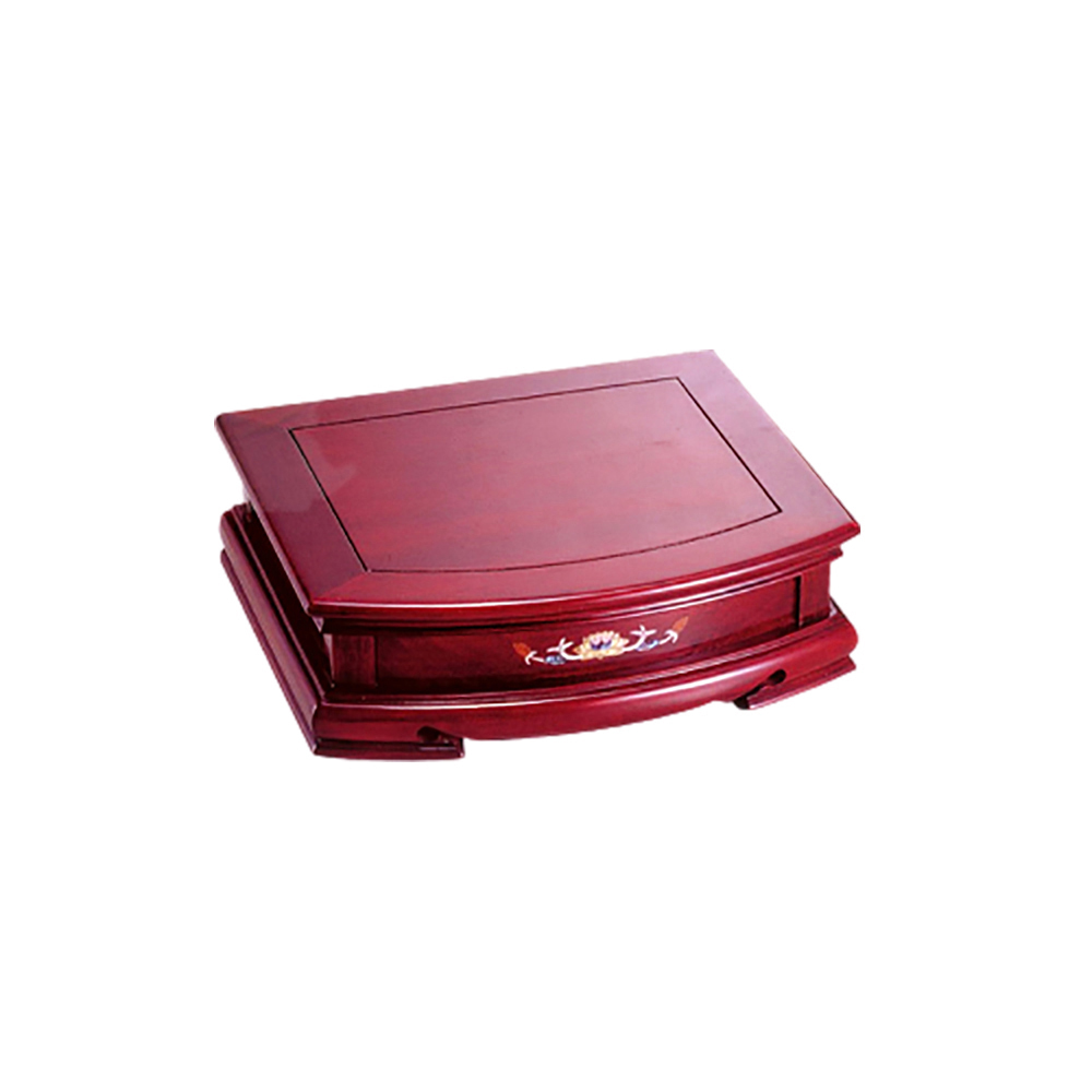 紅木彎月佛座19*19*6公分【十方】147347