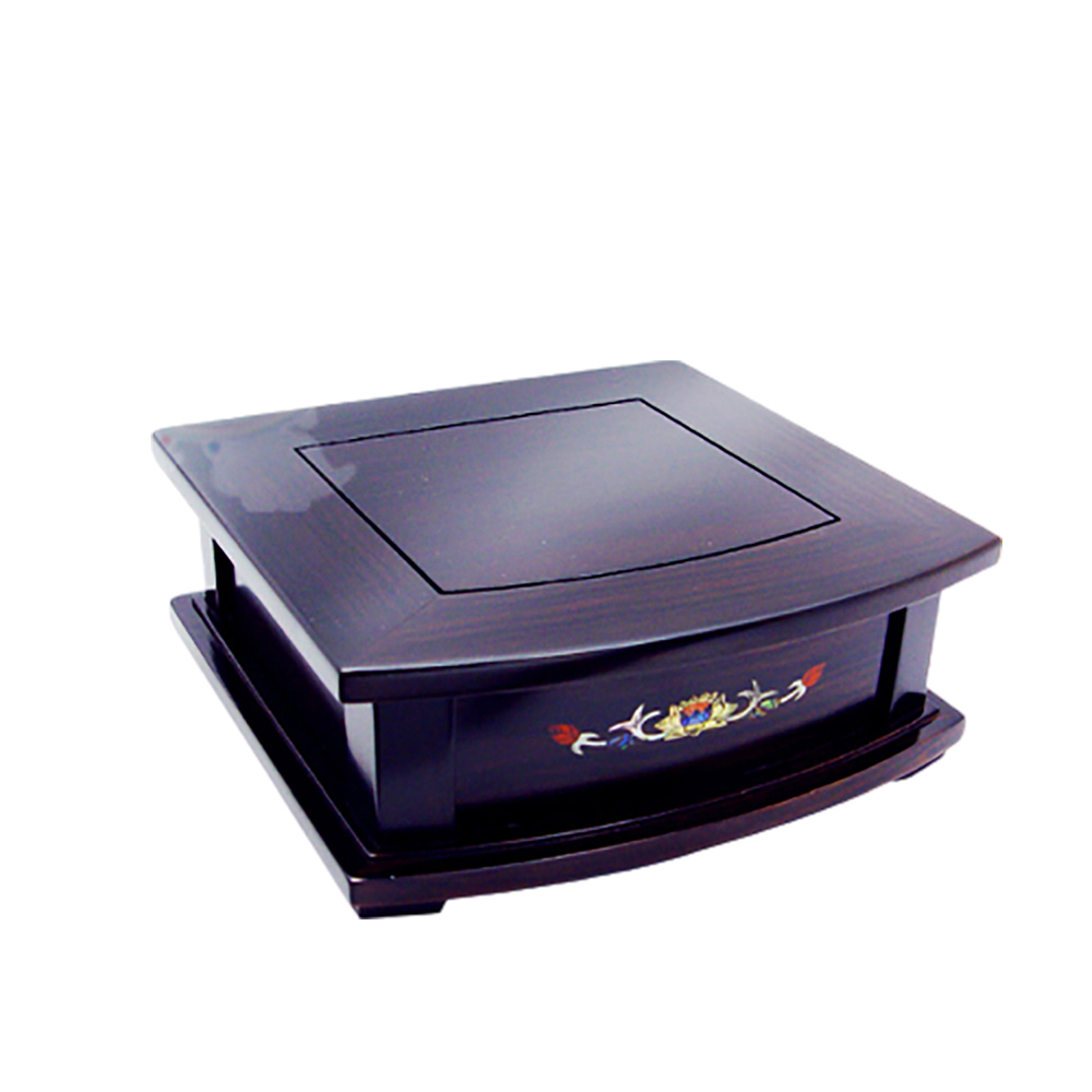 黑檀彎月佛座19*19*8公分【十方】147343