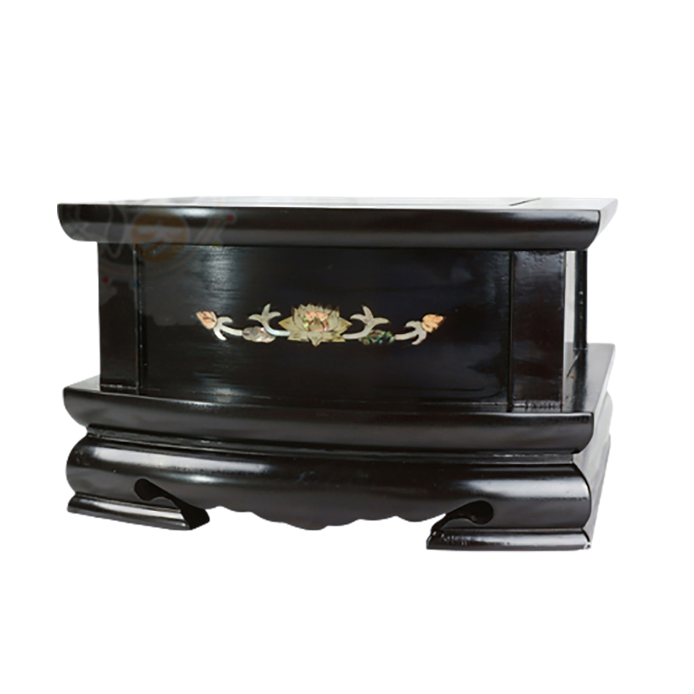 黑檀彎月佛座26*24*12公分【十方】147346