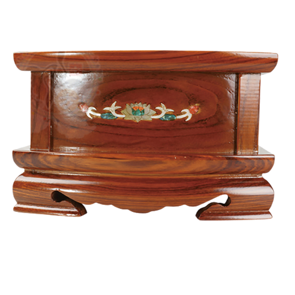 花梨彎月佛座26*24*12公分【十方】147372