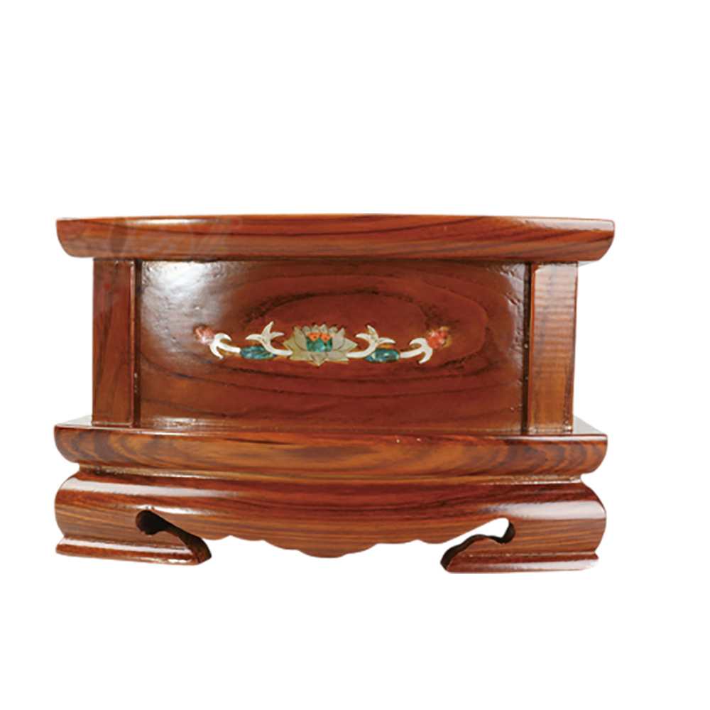 花梨彎月佛座19*19*12公分【十方】147351