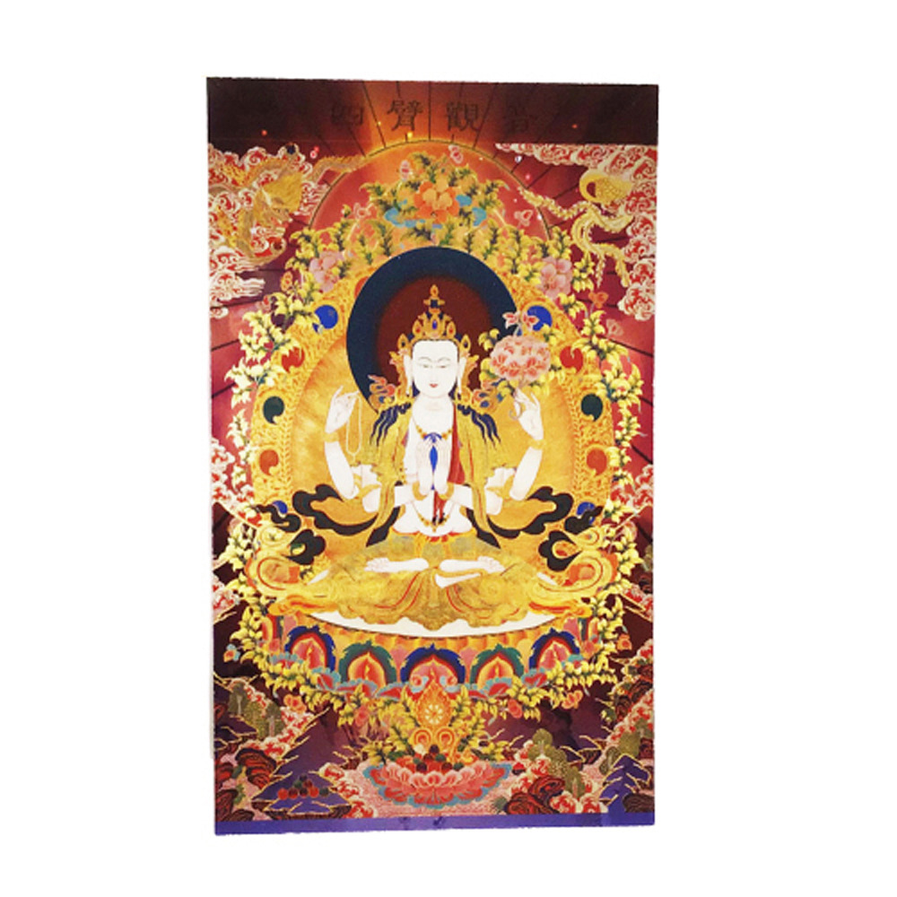 四臂觀音 金鑽佛卡1張【十方】147961