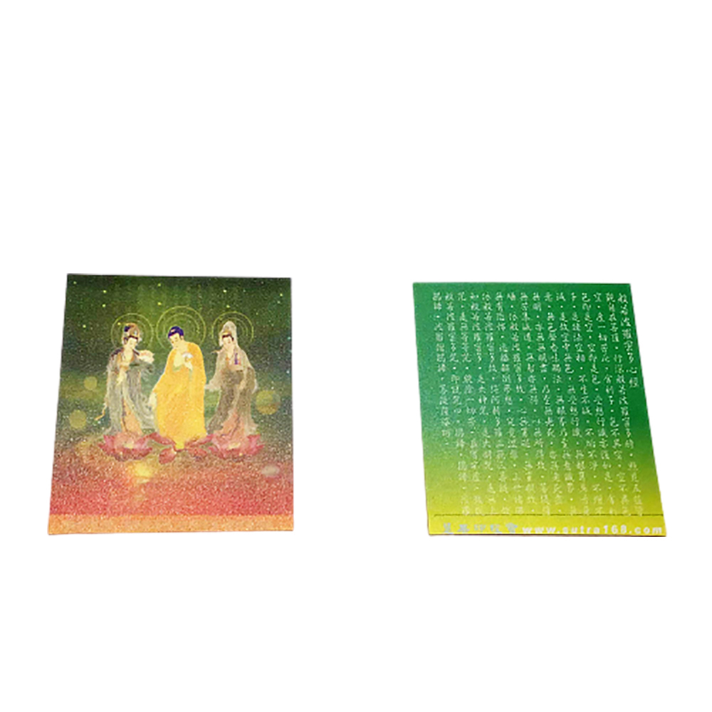 西方三聖小佛卡4.5*5公分【十方】148488