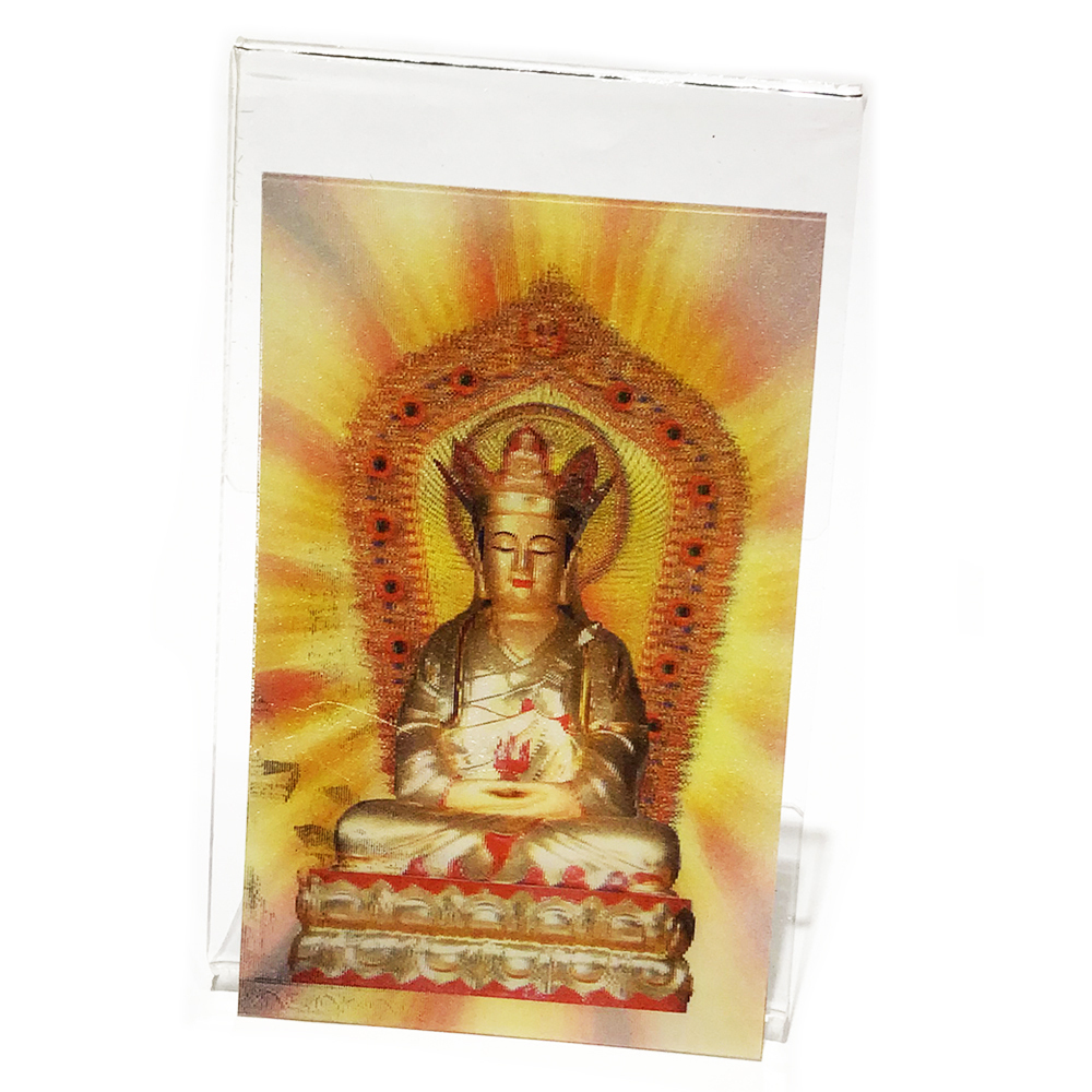 地藏菩薩 3D佛卡附壓克力座【十方】151184