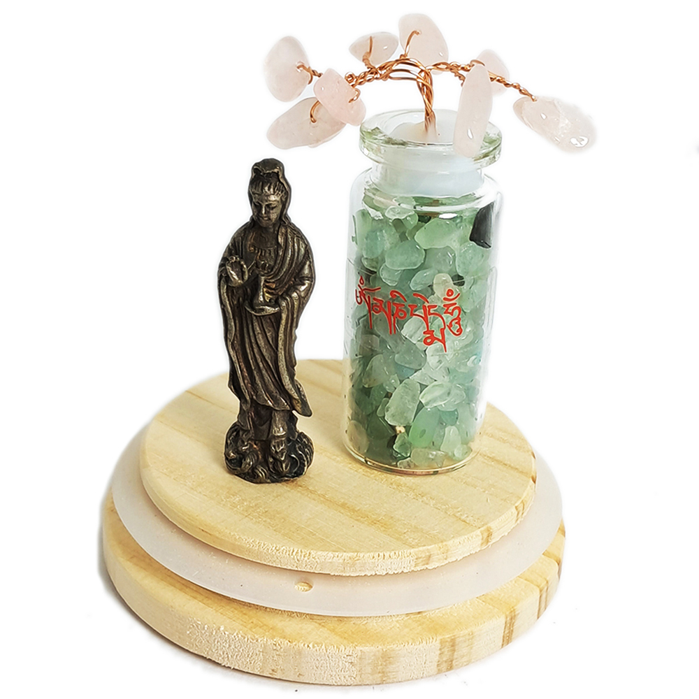 白衣觀音+水晶許願樹【十方】152326