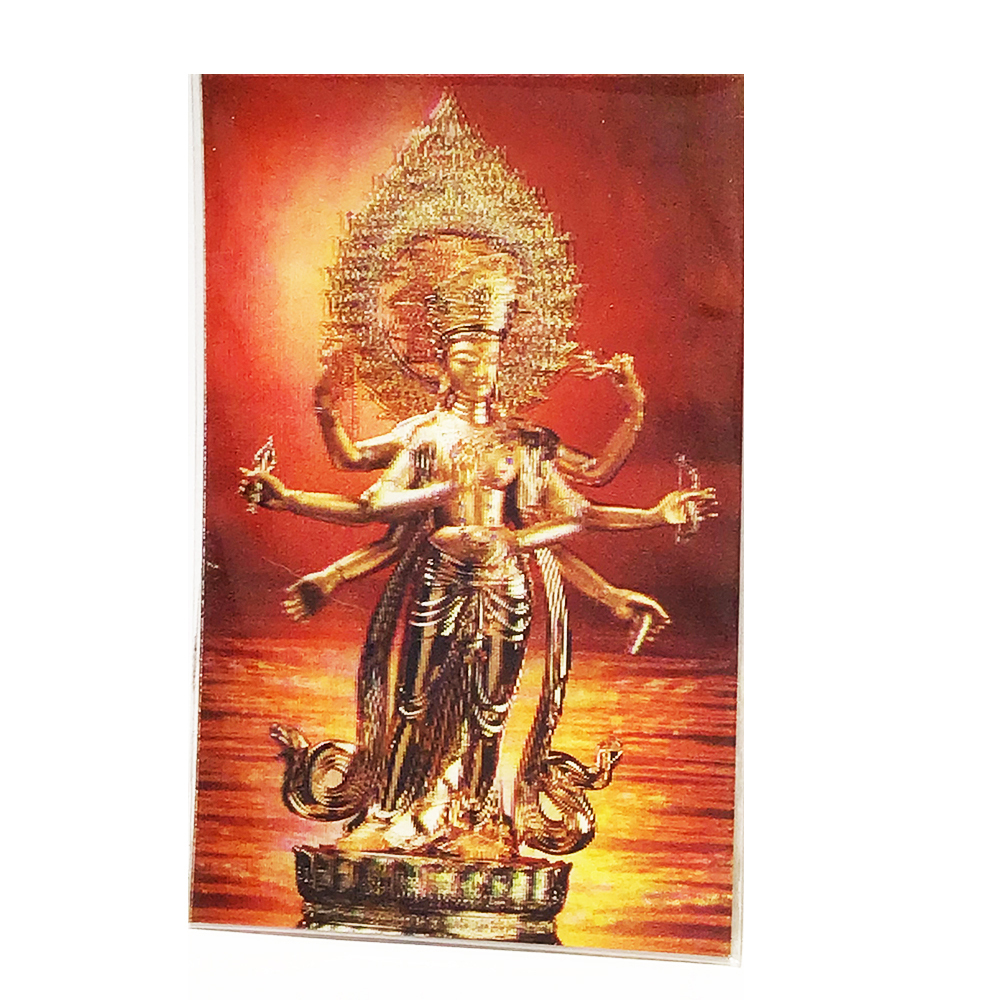 不空索菩薩立體3D佛卡5X9公分 10張【十方】154915