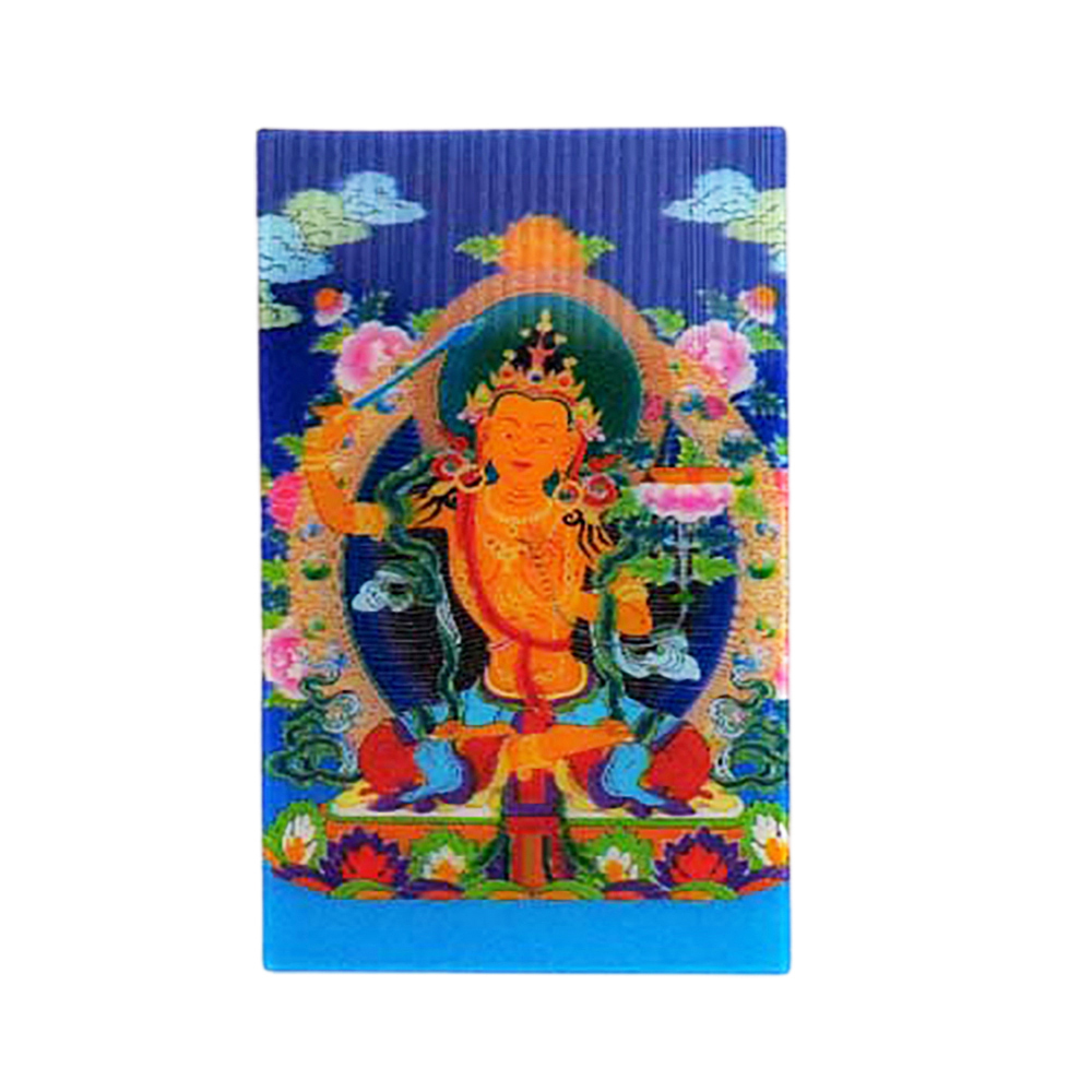 文殊菩薩{立體3D}小佛卡【十方】125032