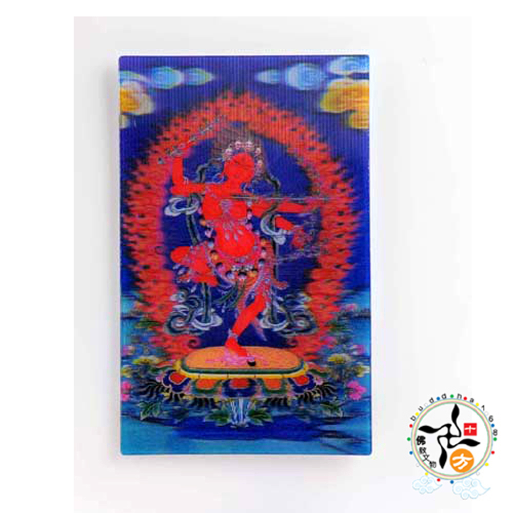 作明佛母 立體3D佛卡5X9cm 10張【十方】154894