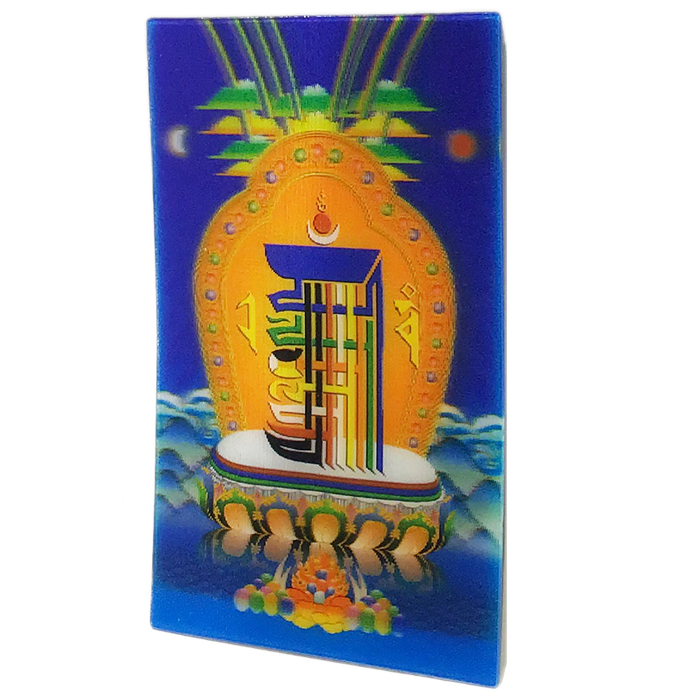 時輪金剛{立體3D}小佛卡【十方】125036