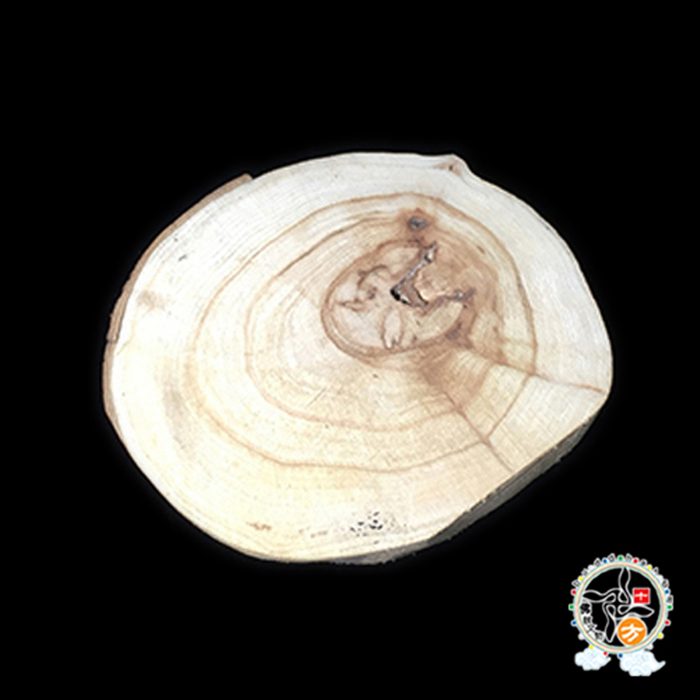 樟木片圓座墊18公分【十方】126180