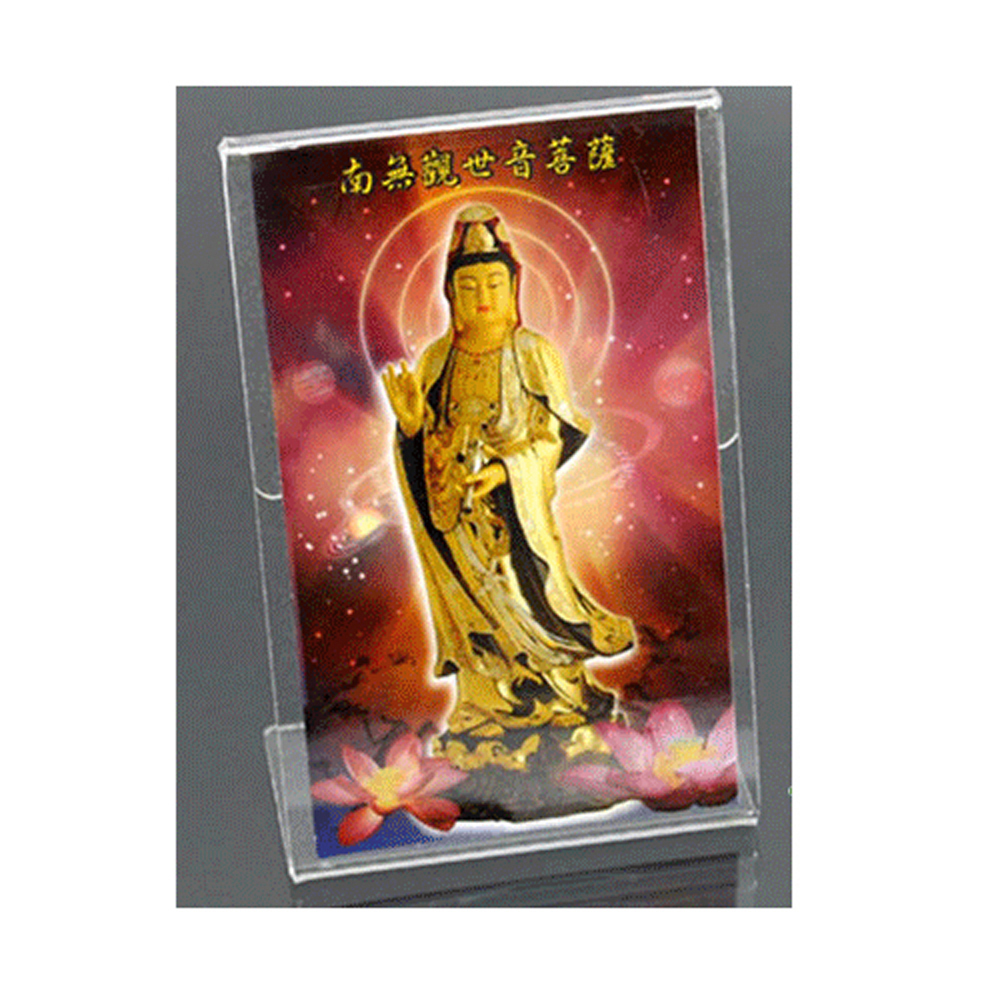 滴水觀音F佛卡壓克力座【十方】127843