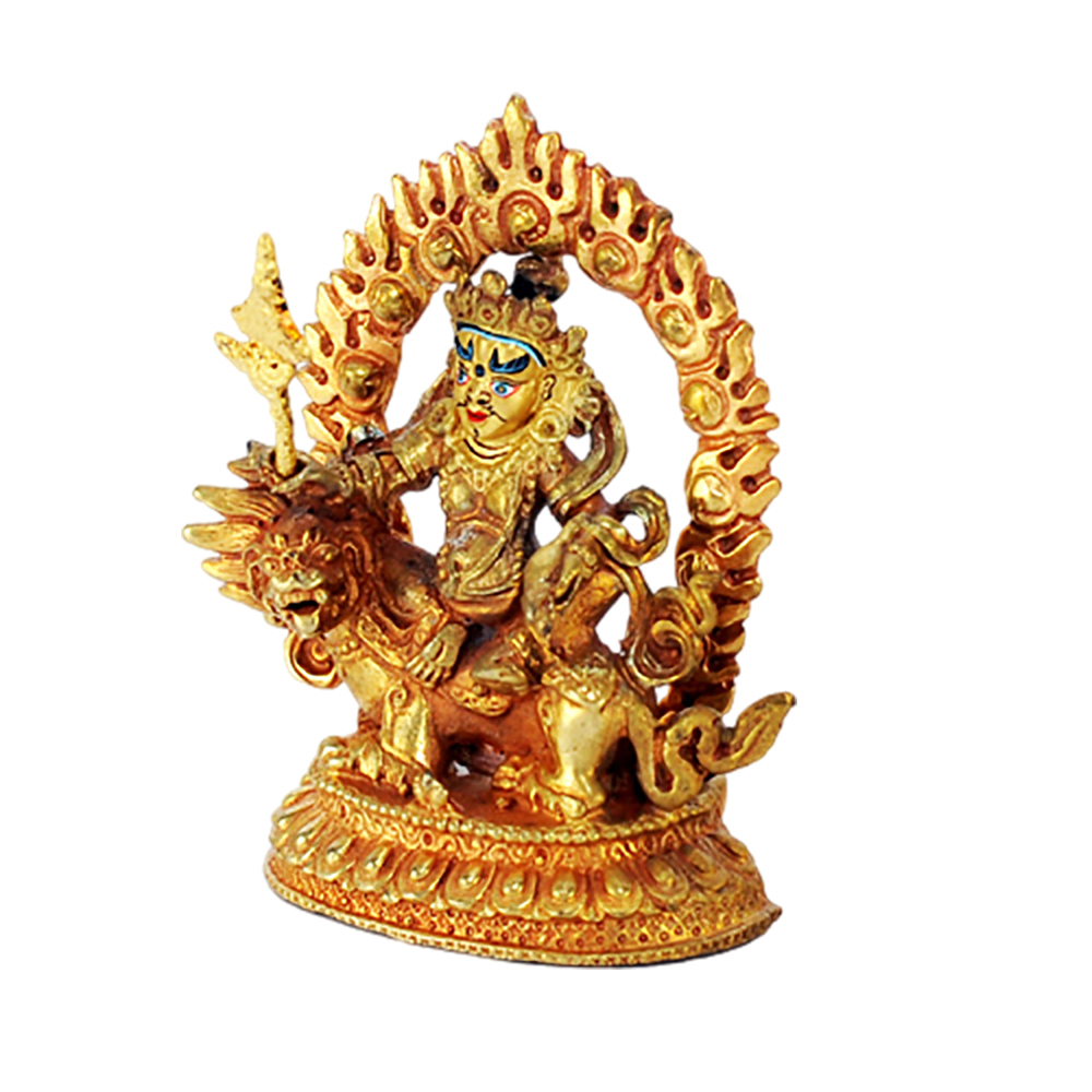 財寶天王{銅鎏金}7公分【十方】132787