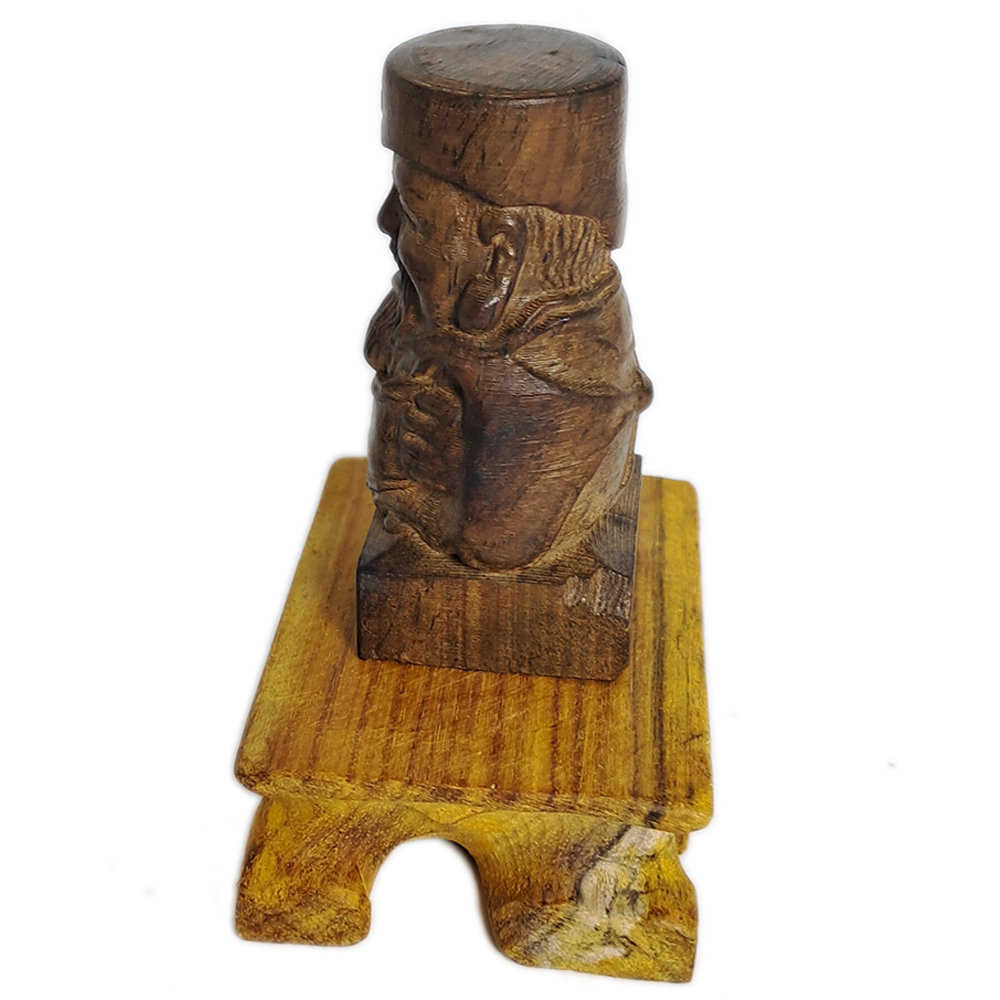 福德正神{土沉木雕}吉祥6公分【十方】134845