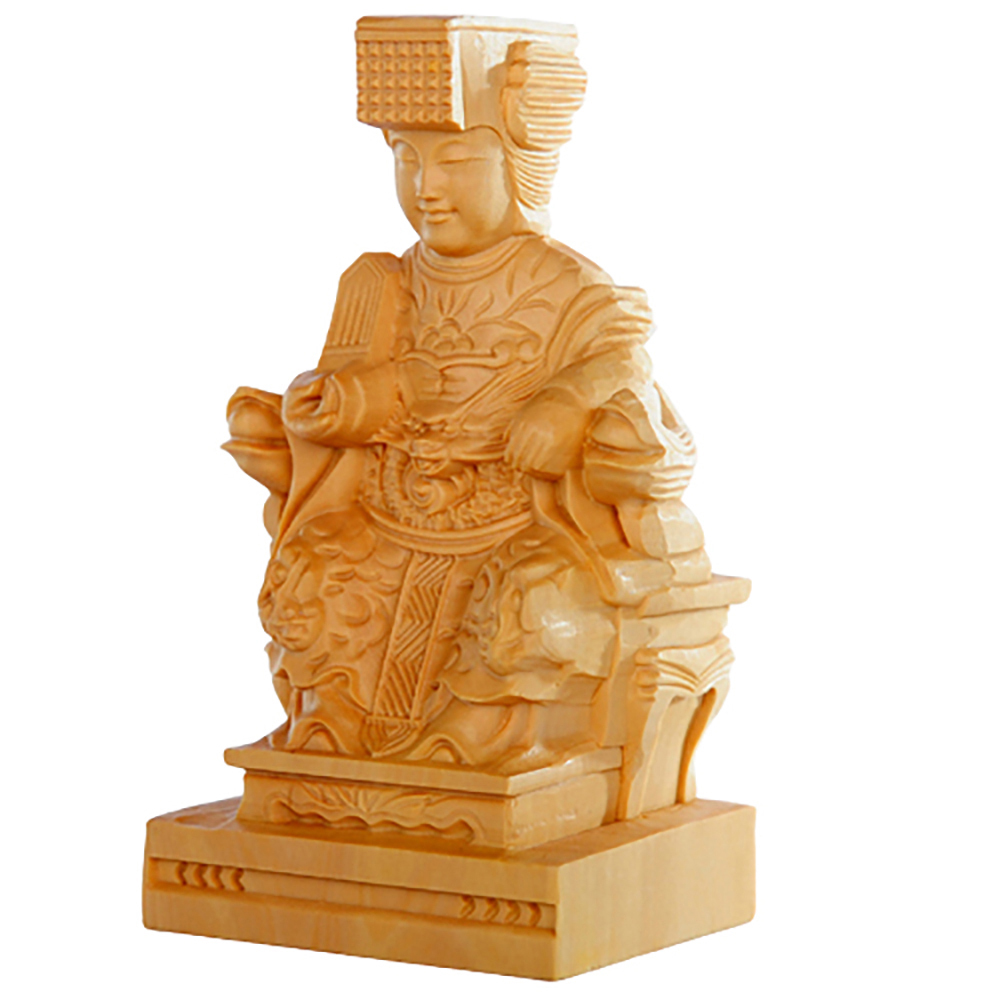 天上聖母 {黃楊木}高10公分【十方】134715