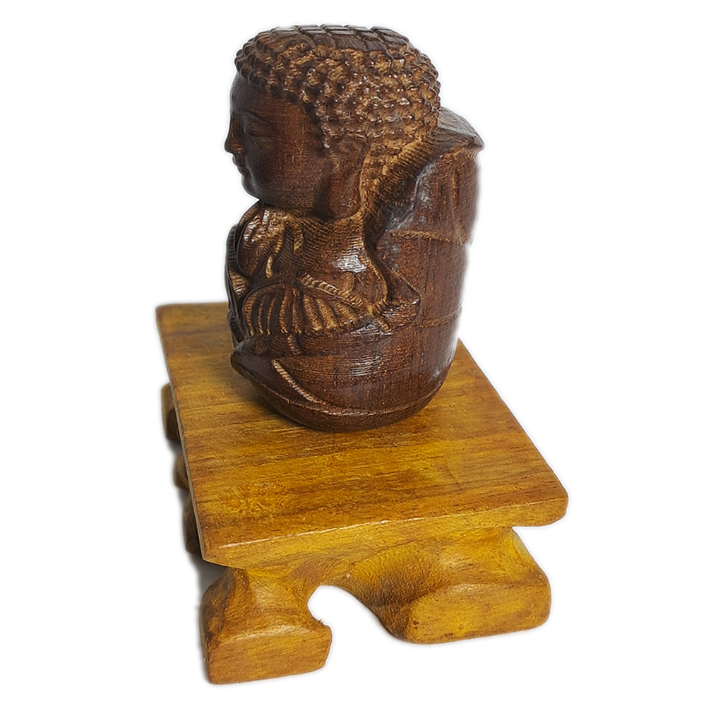 如來佛{土沉木雕}平安吉祥【十方】134835