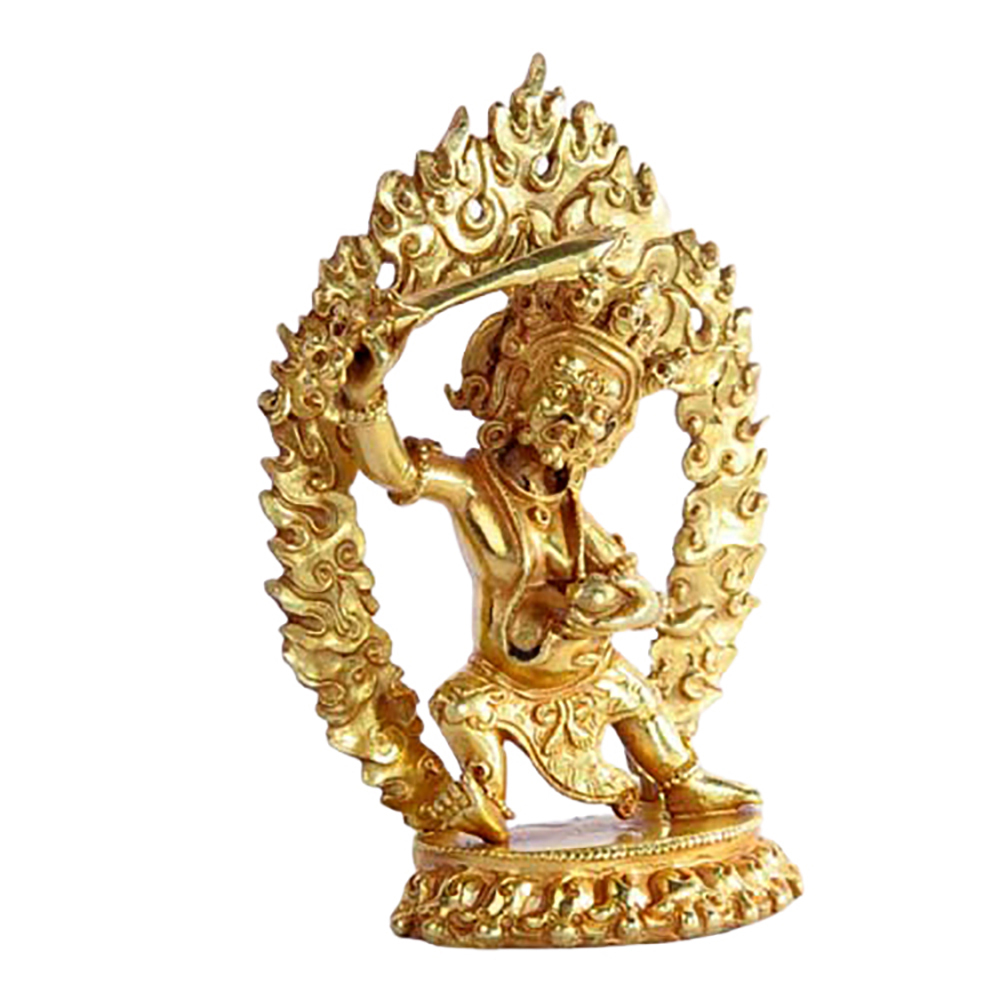 二臂嗎哈嘎拉{銅鎏金}9公分【十方】134993