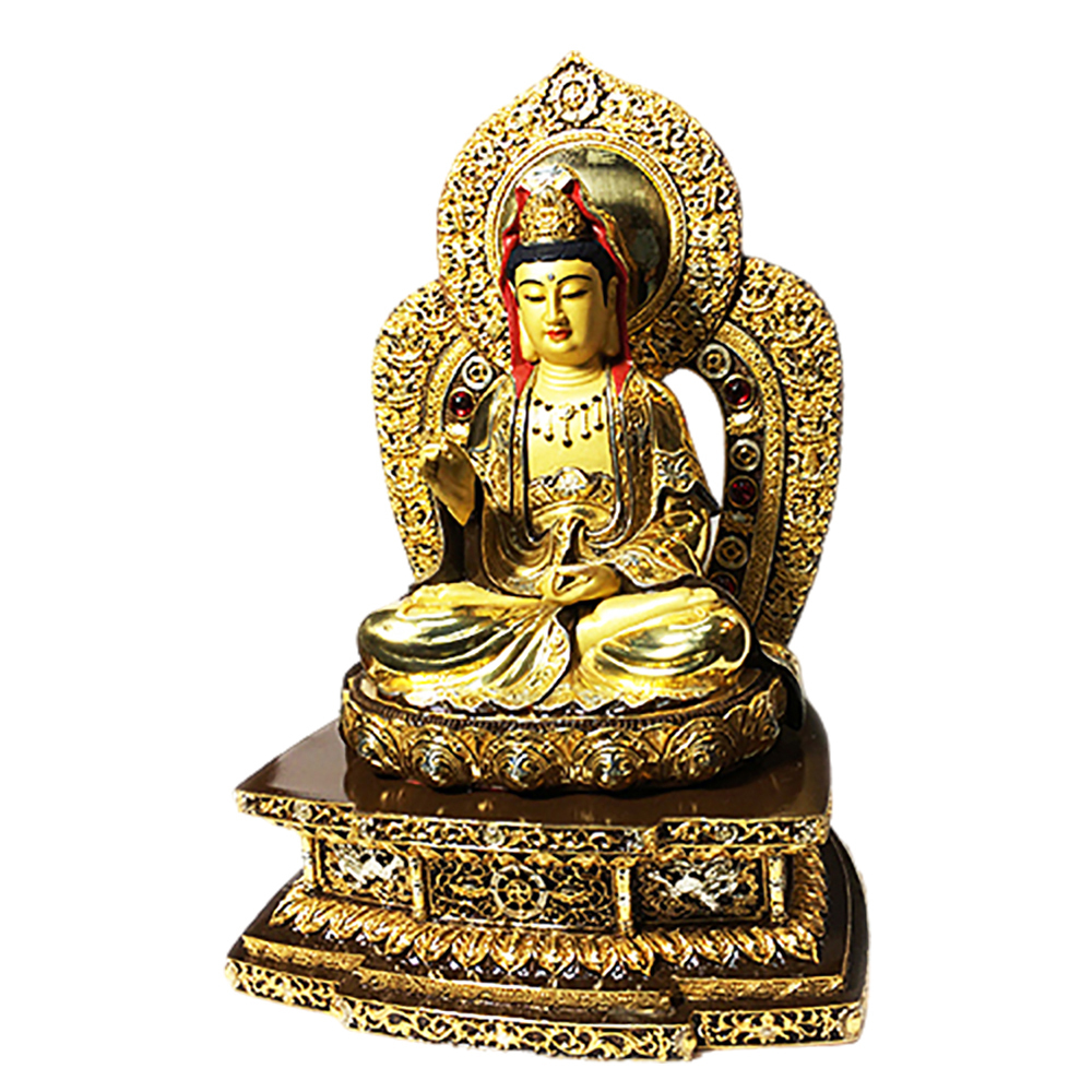 觀世音菩薩{銅鎏金}精品 30公分【十方】135474