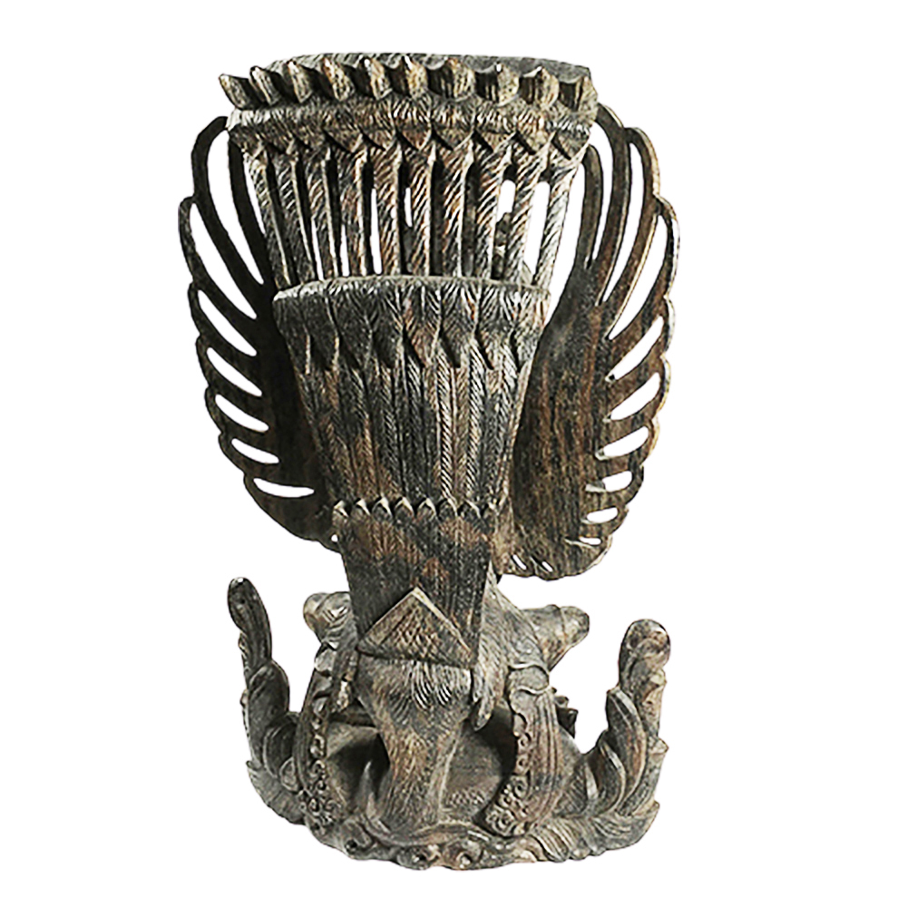 帕納萊 毗濕奴{黑檀木精雕}32公分【十方】135562