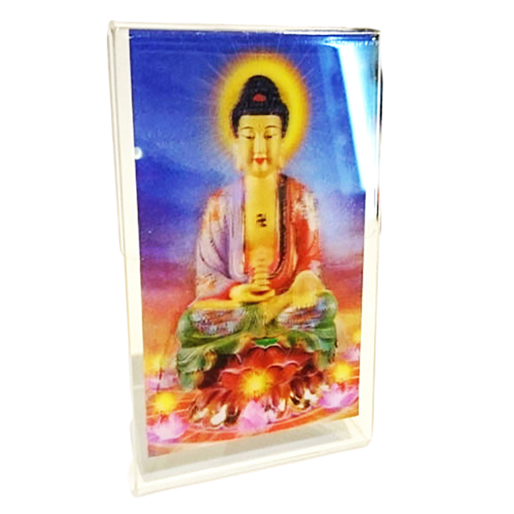 藥師佛3D雙變卡+壓克力座【十方】138387