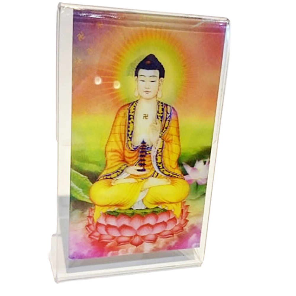 藥師佛3D雙變卡+壓克力座【十方】138400