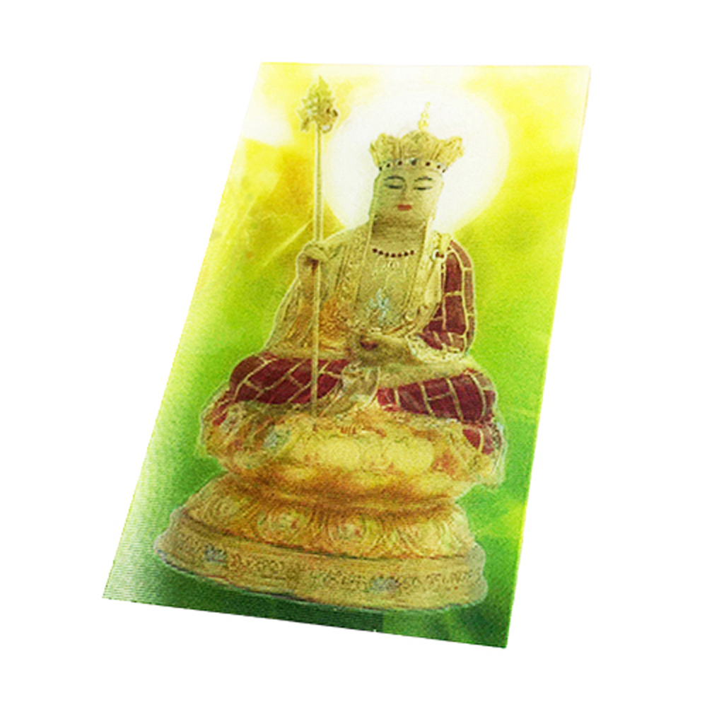 地藏菩薩 立體3D佛卡5X9cm 10張【十方】154895