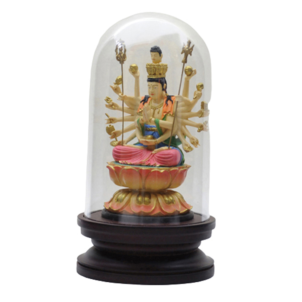 千手觀音彩繪佛像 17.5公分【十方】142665