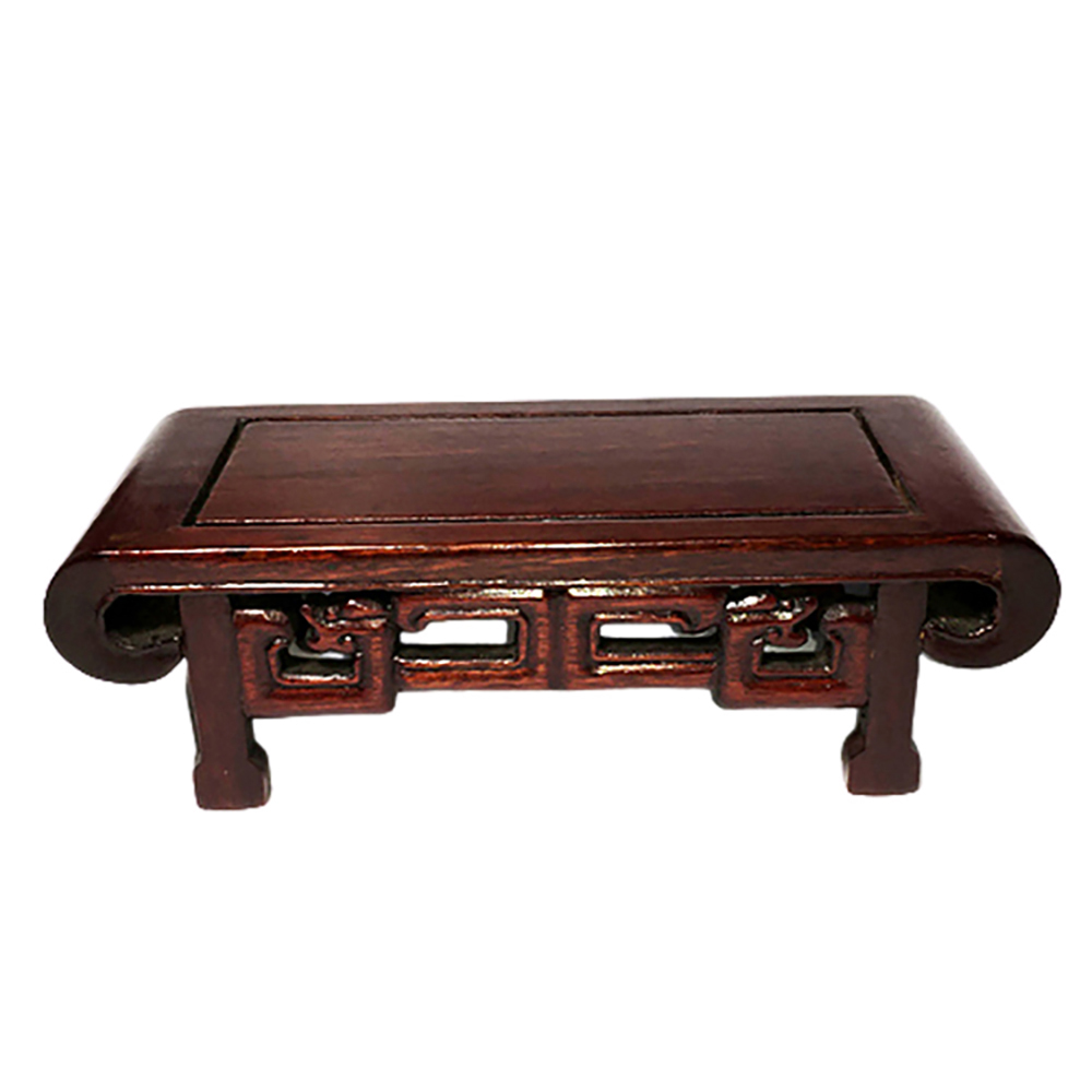 紅木卷几古董藝品座18.7*8.3*5.5公分【十方】144172