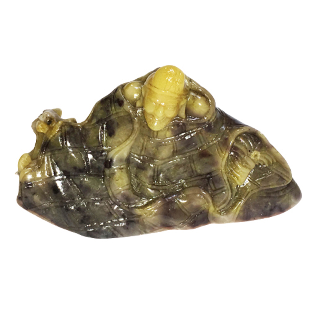 濟公活佛 壽山石 巧雕11.6*6.9*5cm【十方】144030