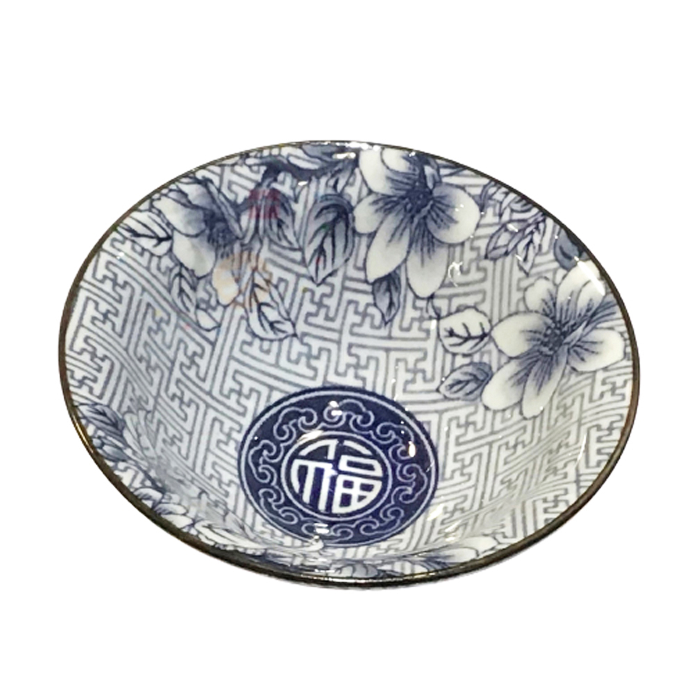 迎福青花瓷小供杯7公分【十方】147631