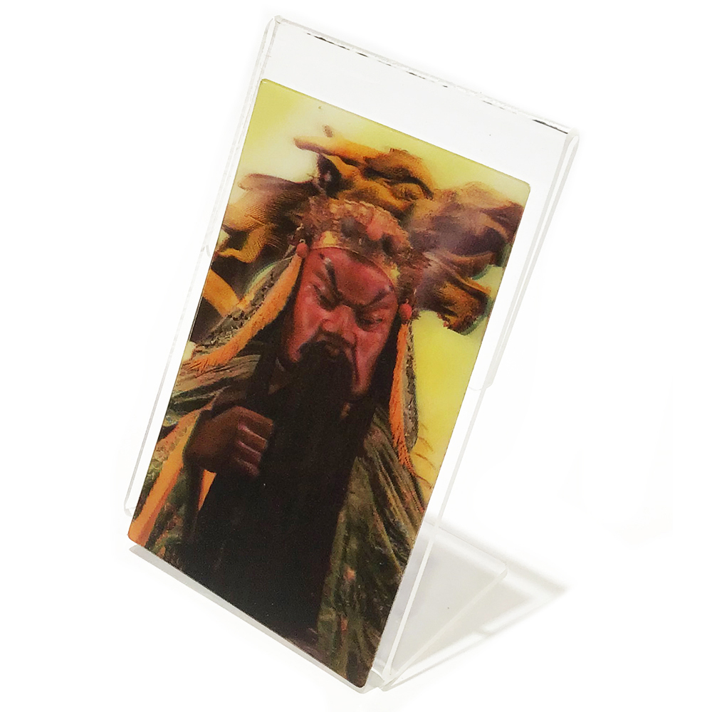 關聖帝君 3D佛卡附壓克力座【十方】151180