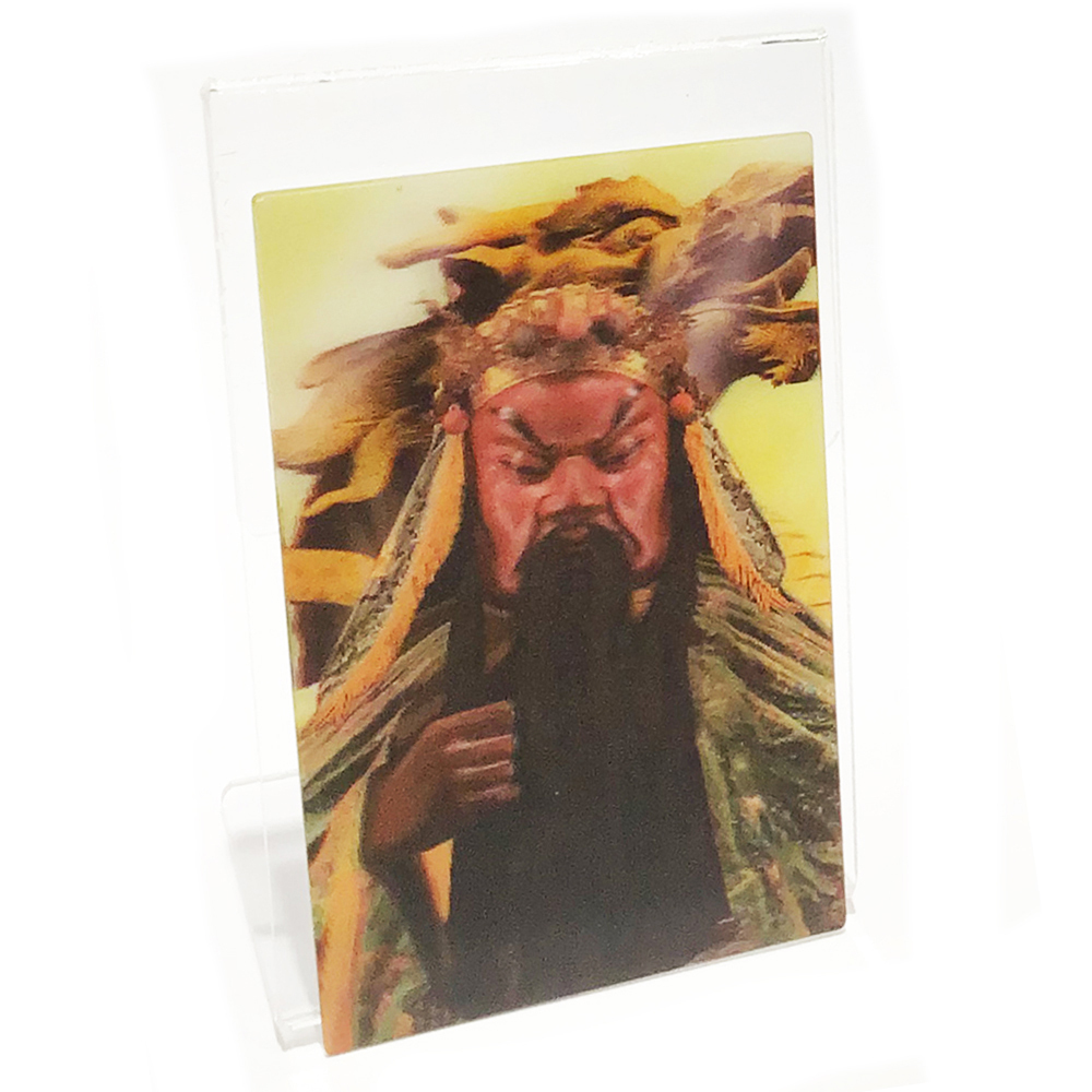 關聖帝君 3D佛卡附壓克力座【十方】151180