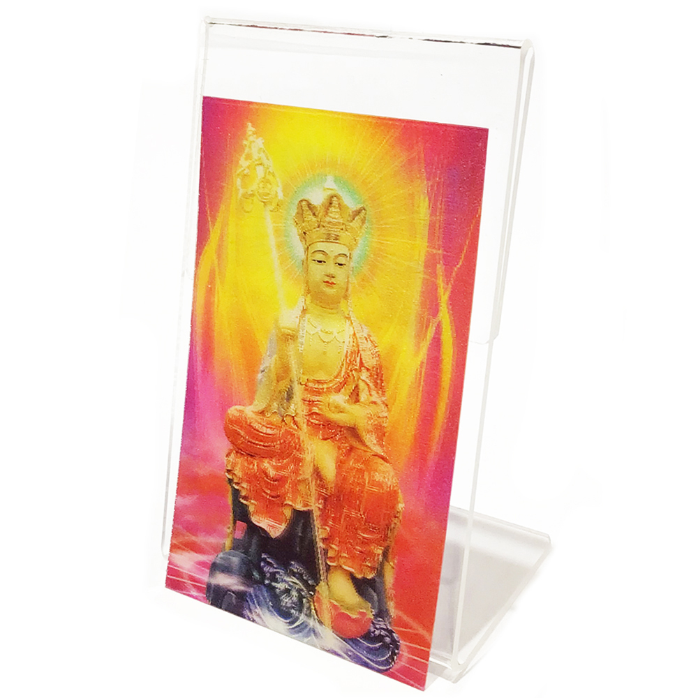 地藏菩薩3D佛卡附壓克力座【十方】151178