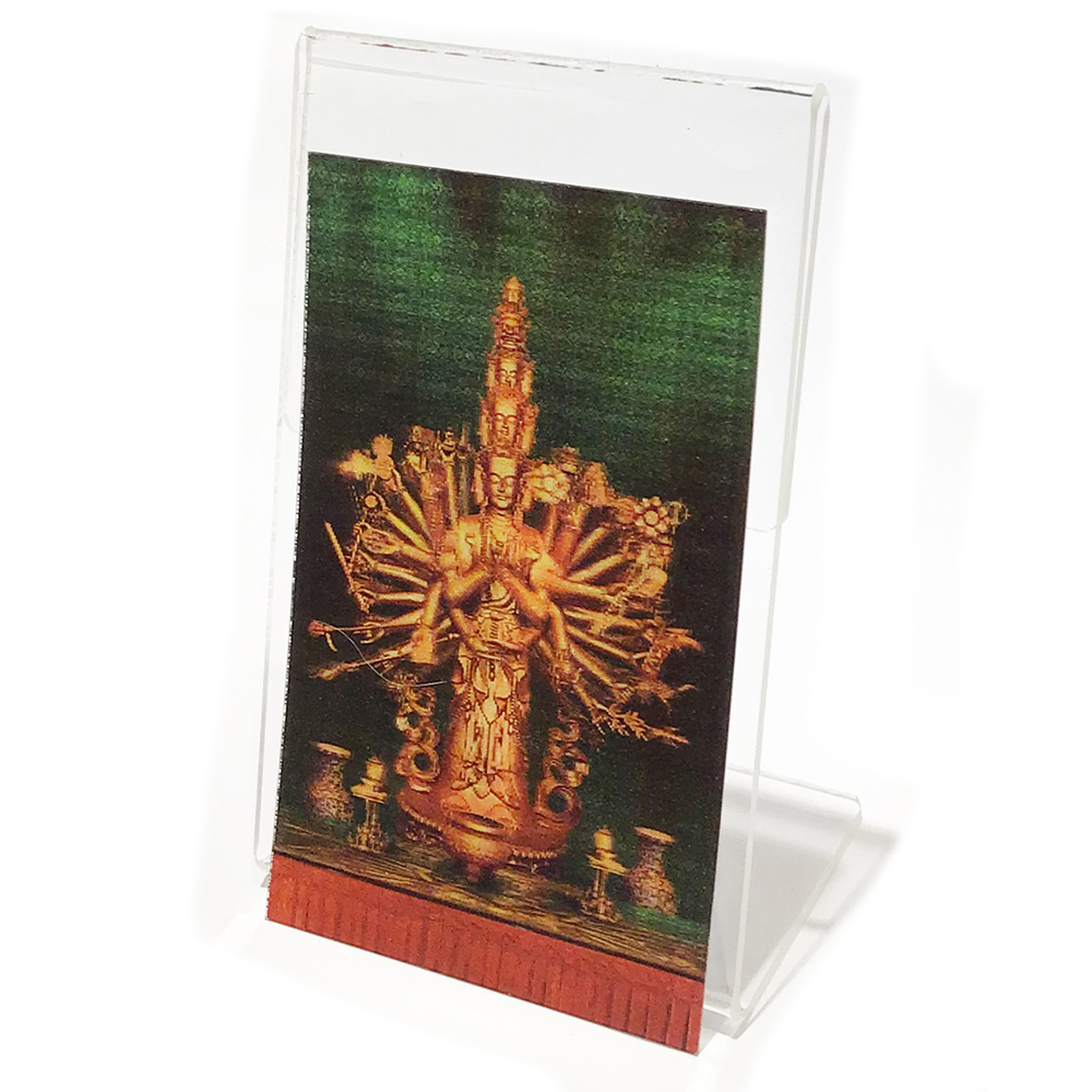 十相自在 3D佛卡附壓克力座【十方】151179