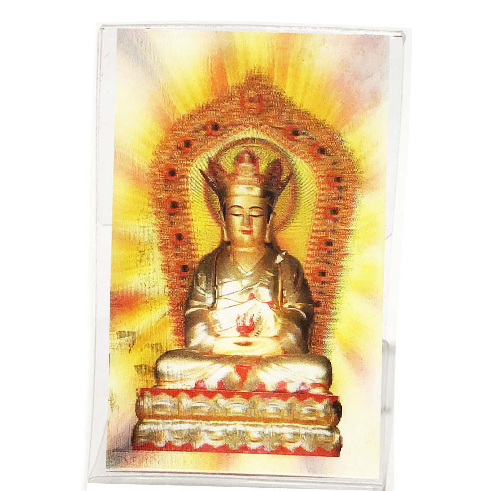 地藏菩薩 3D佛卡附壓克力座【十方】151184