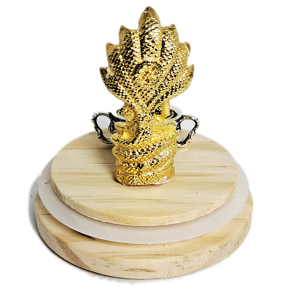 七龍佛+聚寶盆&玻璃罩座【十方】152325