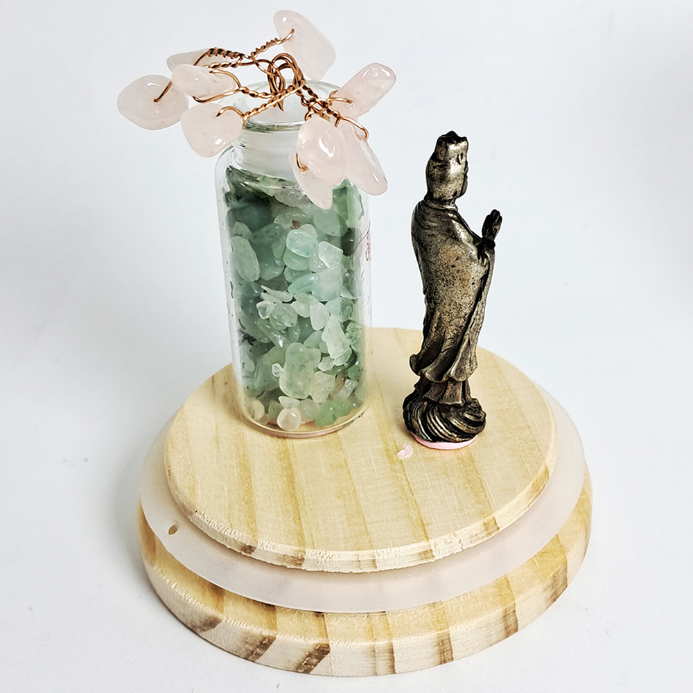 白衣觀音+水晶許願樹【十方】152326