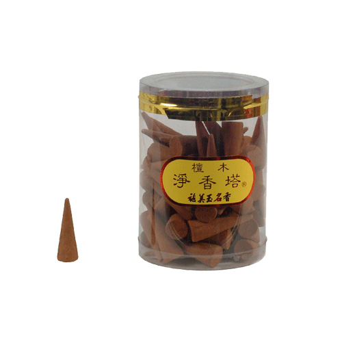  檀香淨香塔T011【十方】111846