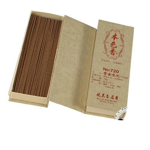 會安水沉7吋臥香720 75g【十方】111822