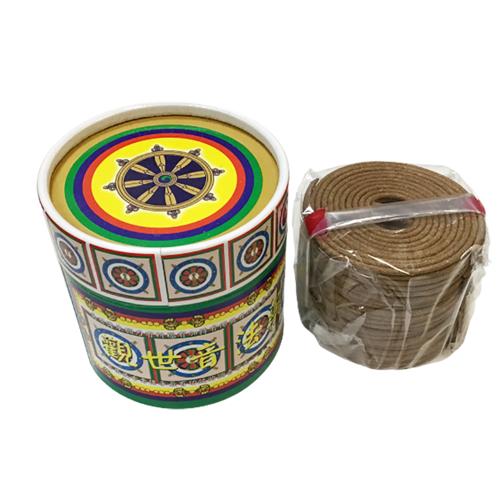 觀音法藥香{熄滅病痛}4H盤香【十方】113430