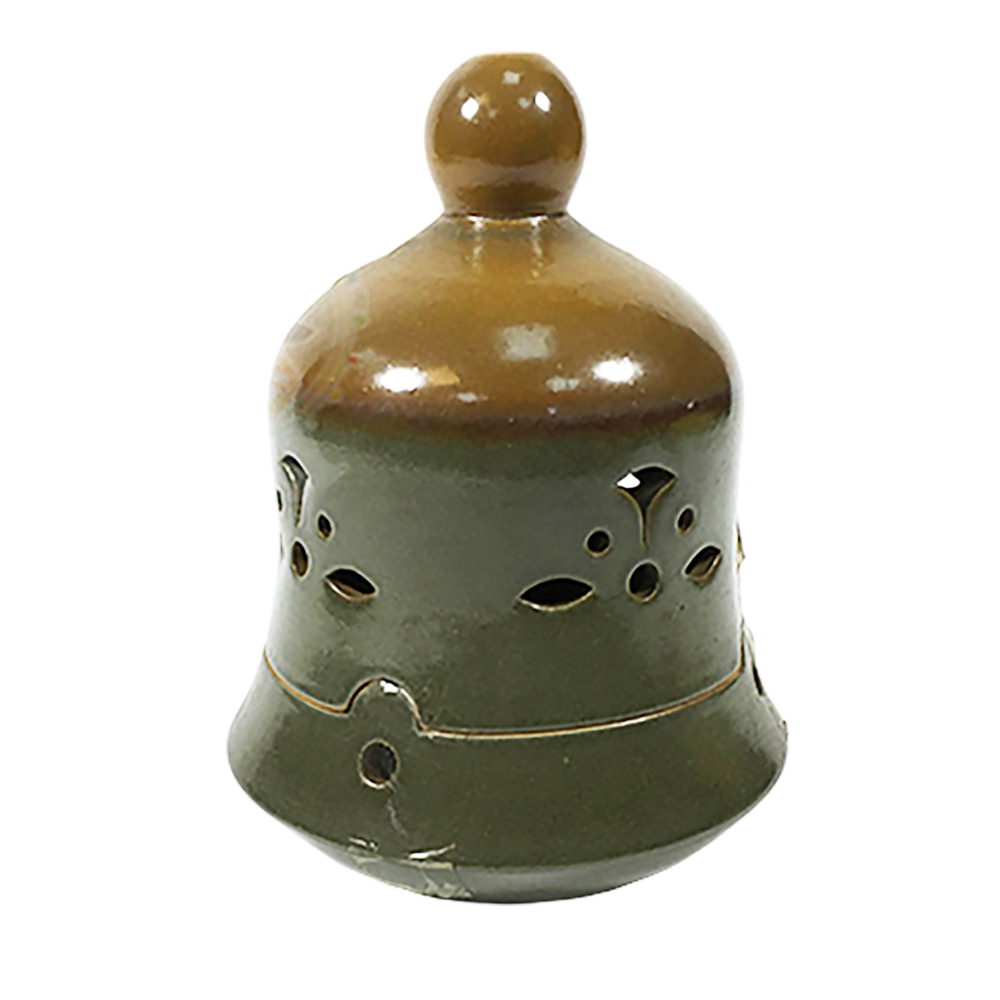  鐘型淨香爐{秋香綠}【十方】118120
