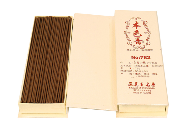  皇品老山檀7寸臥香782【十方】130421