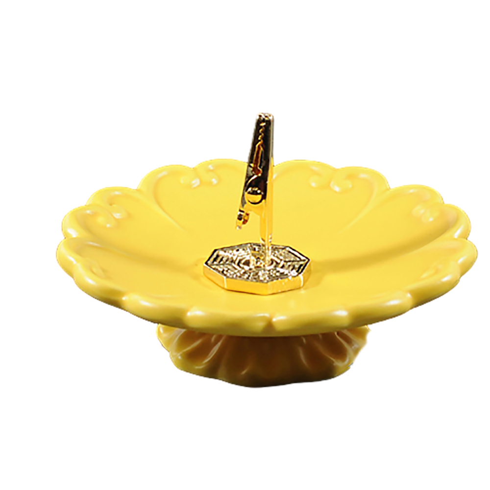 汝窯黃供香盤&八卦香夾【十方】131602