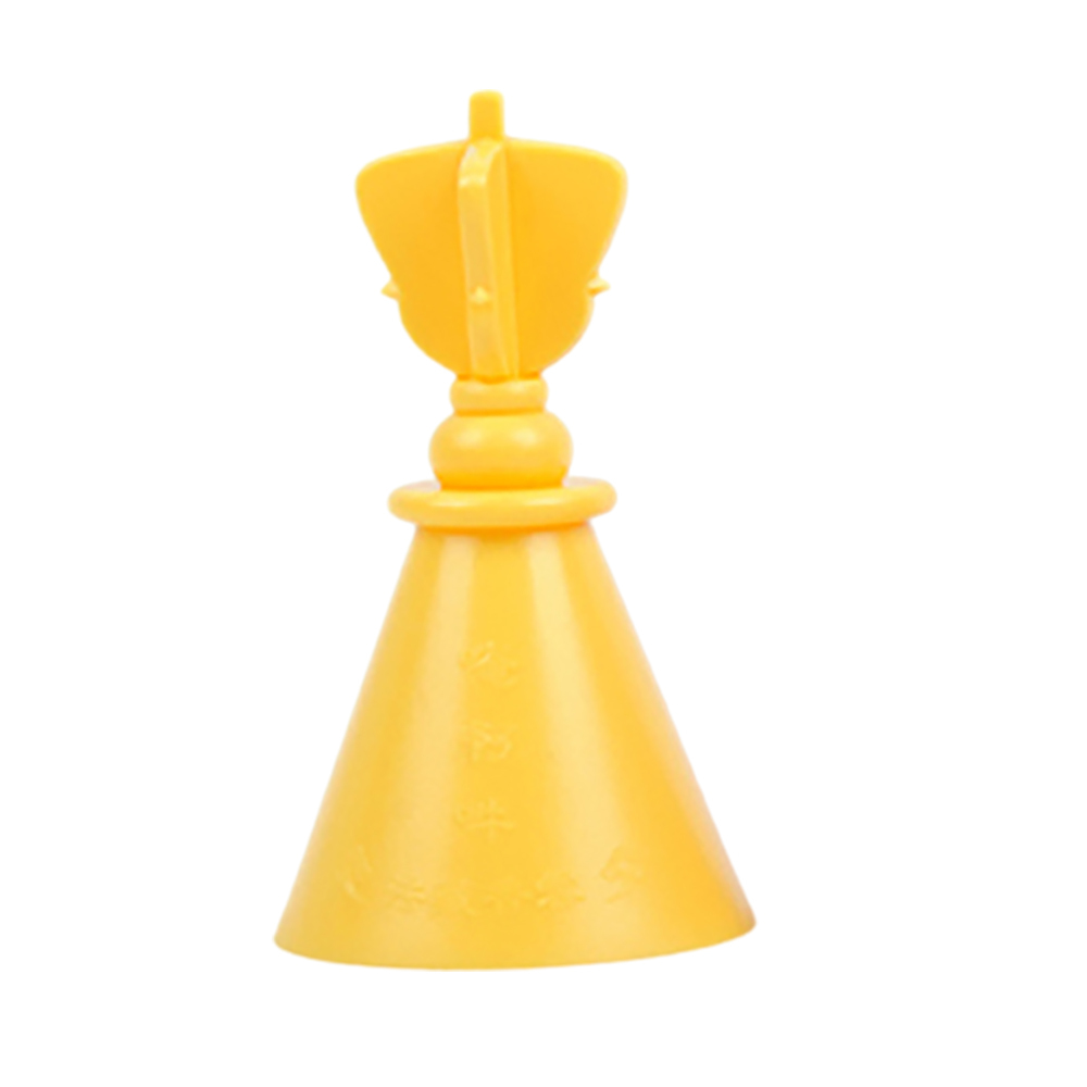 粉末定型蓋{塑膠}黃1個【十方】142357