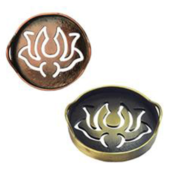 蓮花香模 紅銅色【十方】148740