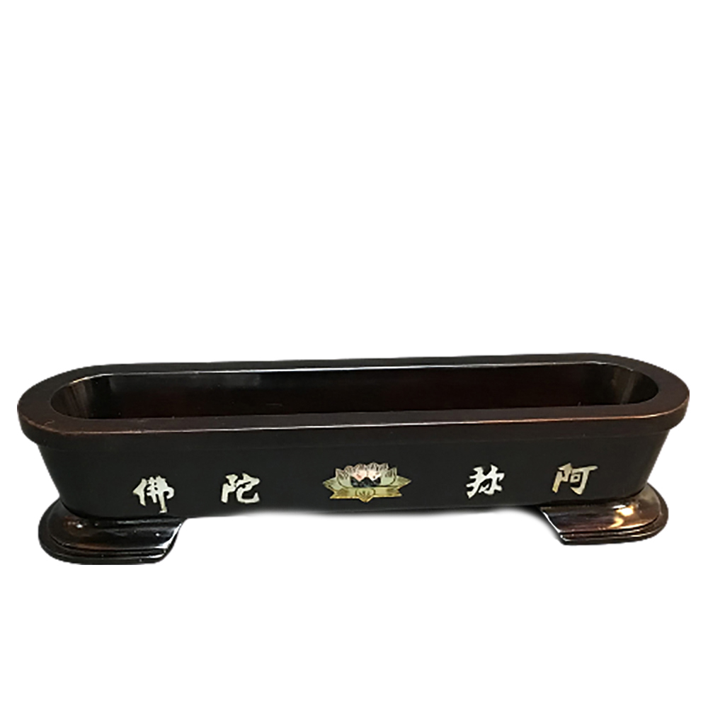 黑檀臥香爐6.5吋彌陀B【十方】147241