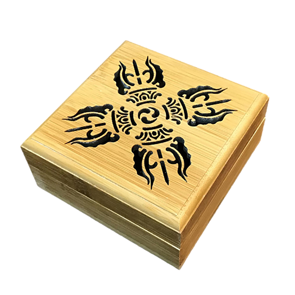 十字杵竹製香爐【十方】147392