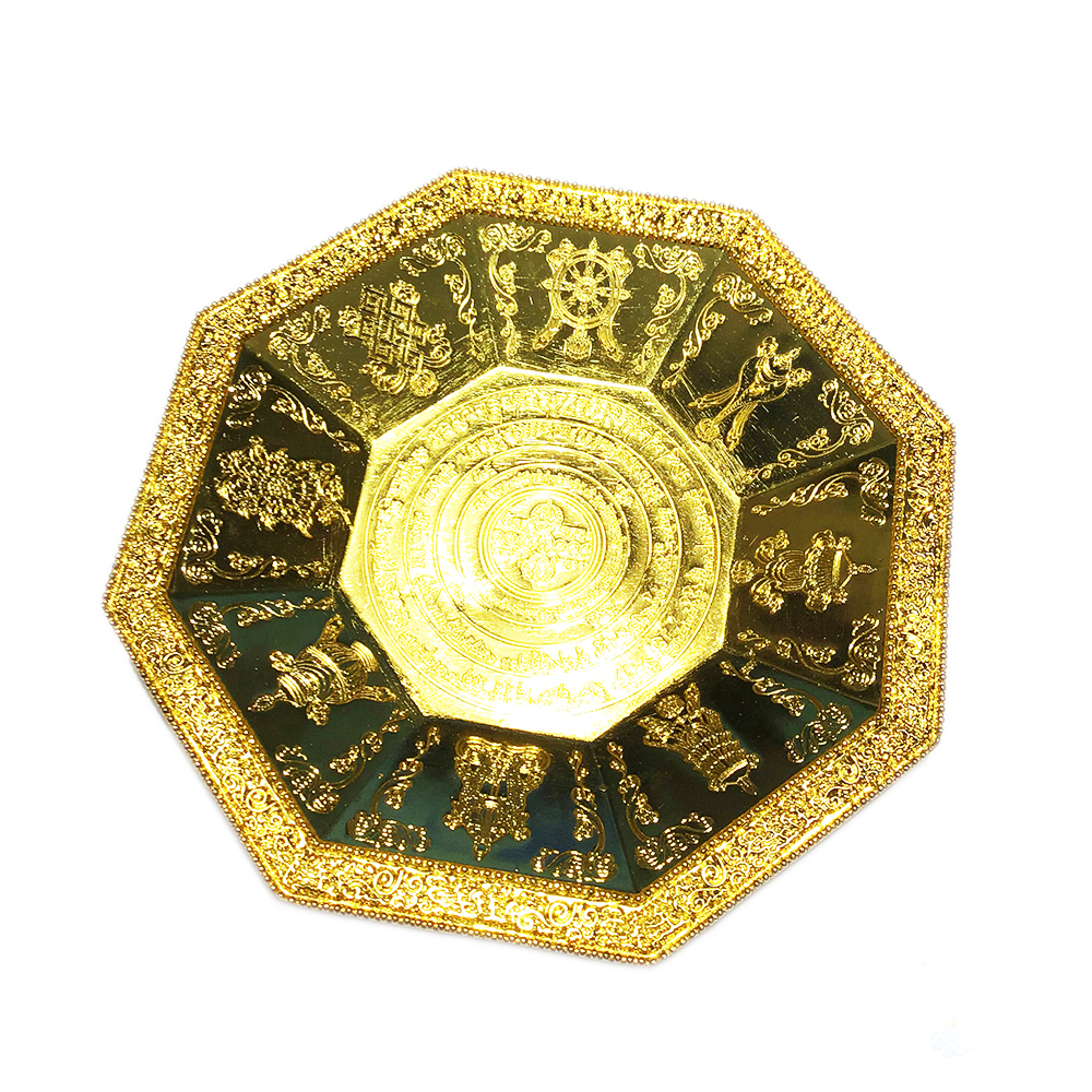 八吉祥八角煙供爐 金色【十方】149181