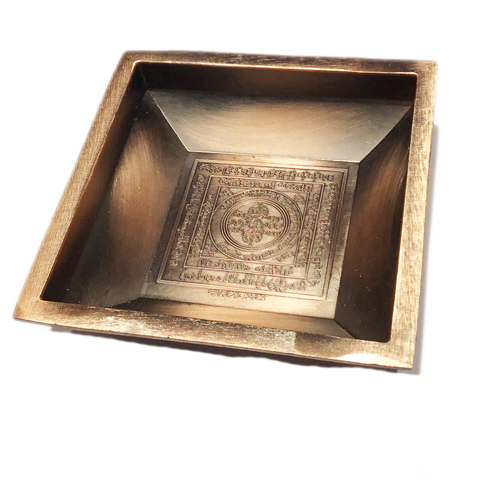 十字杵煙供爐 紅銅色【十方】149183