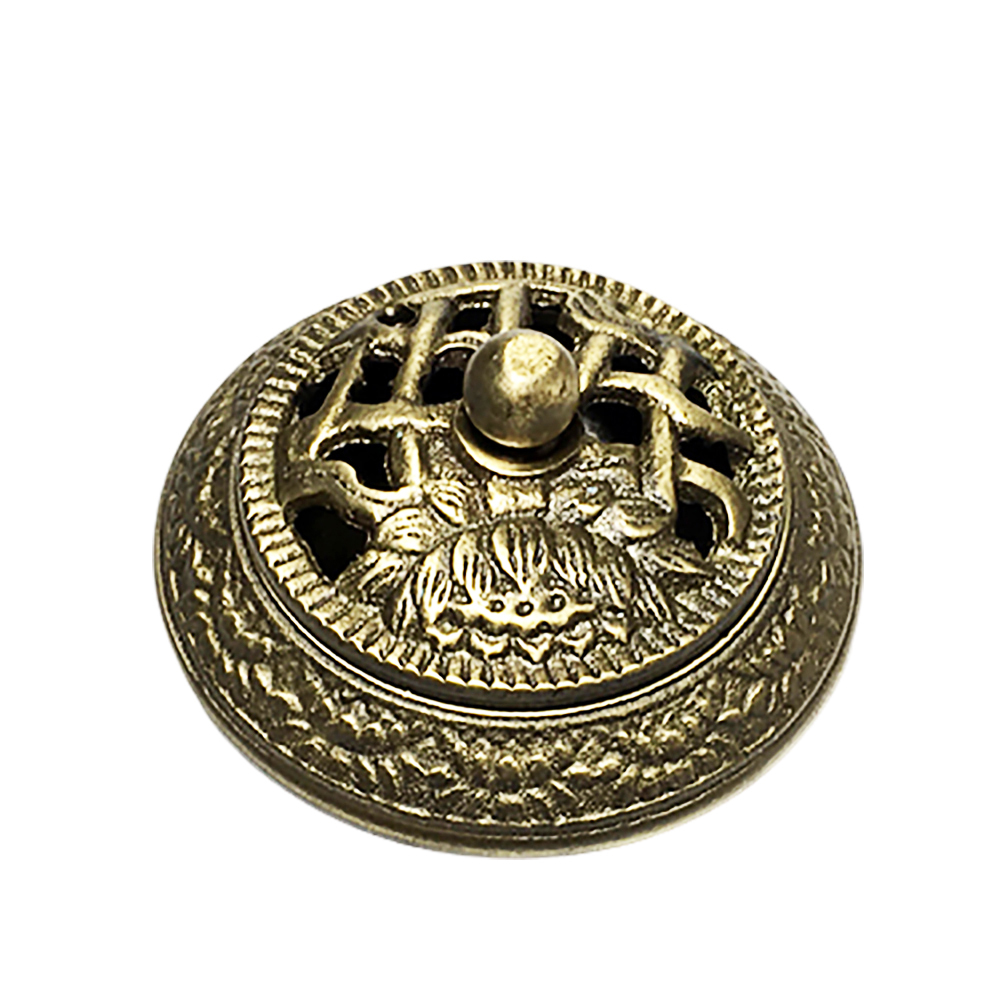 蓮花銅淨香爐 【十方】145332